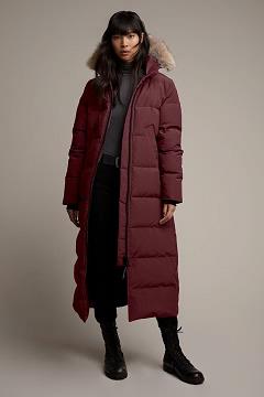 Chamarras Canada Goose Mujer Outlet - Mystique Abrigos Rojos Oscuro LU9841527